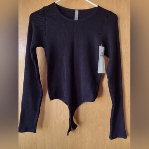 Mono B Ribbed Bodysuit Size Medium